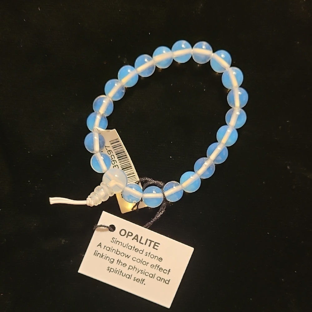 Opalite Beaded Bracelet